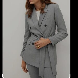 Mango tie blazer